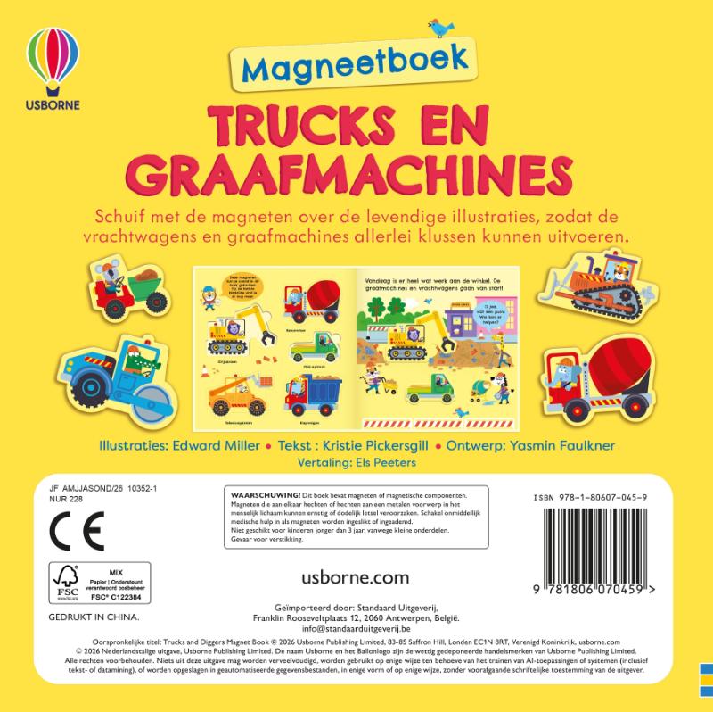 Trucks en graafmachines (Kartonboek) Trucks en graafmachines (Kartonboek)