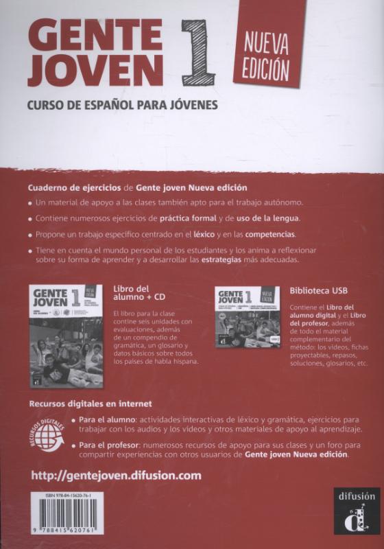 Gente joven 1 - Cuaderno de ejercicios (Paperback) Gente joven 1 - Cuaderno de ejercicios (Paperback)