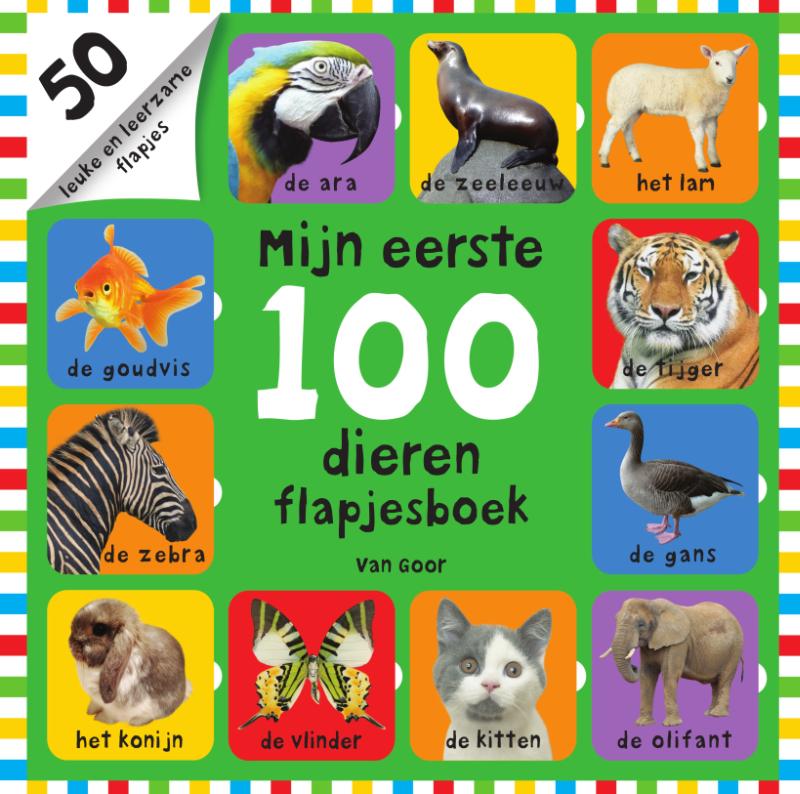 Mijn eerste 100 dieren flapjesboek (Hardback) Mijn eerste 100 dieren flapjesboek (Hardback)