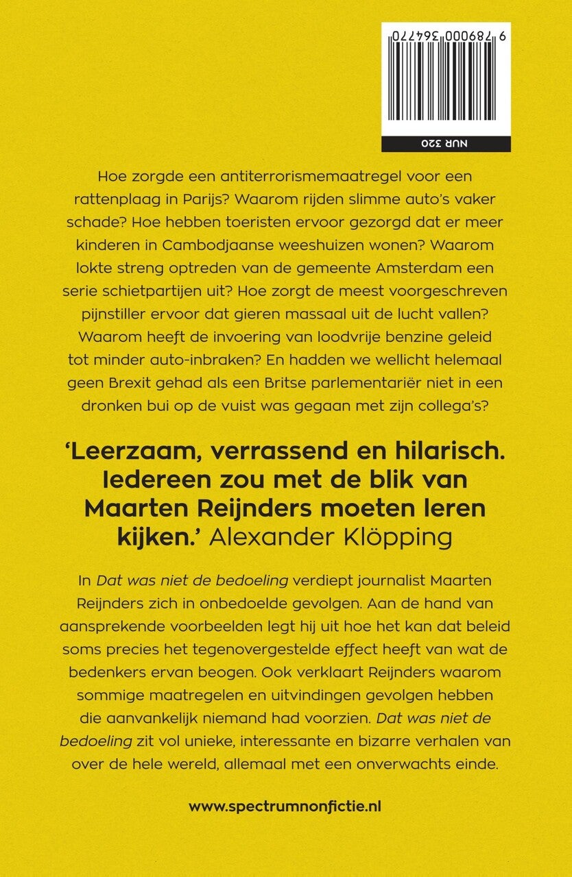 Dat was niet de bedoeling (E-book) Dat was niet de bedoeling (E-book)