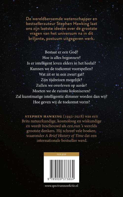 De antwoorden op de grote vragen (Paperback) De antwoorden op de grote vragen (Paperback)