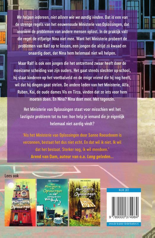 Het ministerie van Oplossingen en de Zilverjongen (Hardback) Het ministerie van Oplossingen en de Zilverjongen (Hardback)