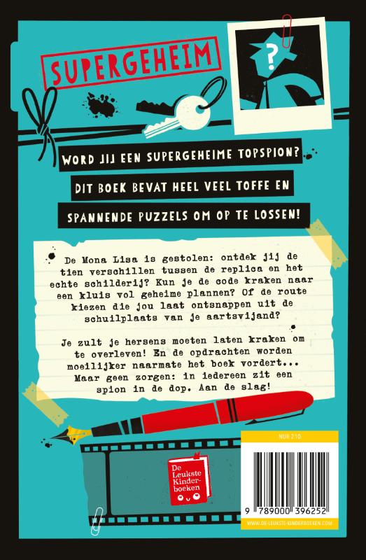 Het supergeheime spionnenpuzzelboek (Paperback) Het supergeheime spionnenpuzzelboek (Paperback)