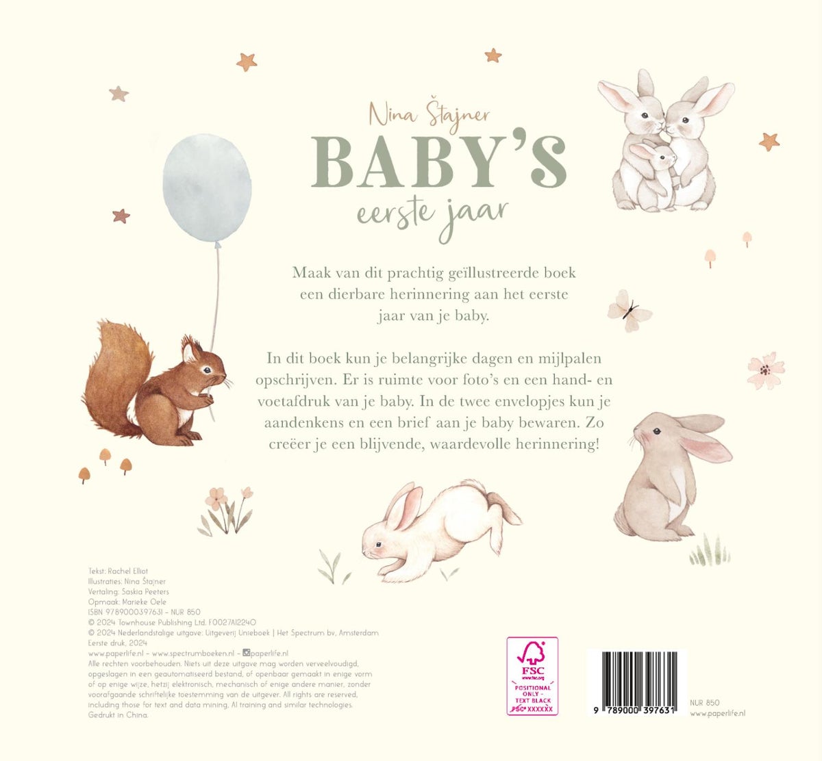 Baby's eerste jaar (Hardback) Baby's eerste jaar (Hardback)
