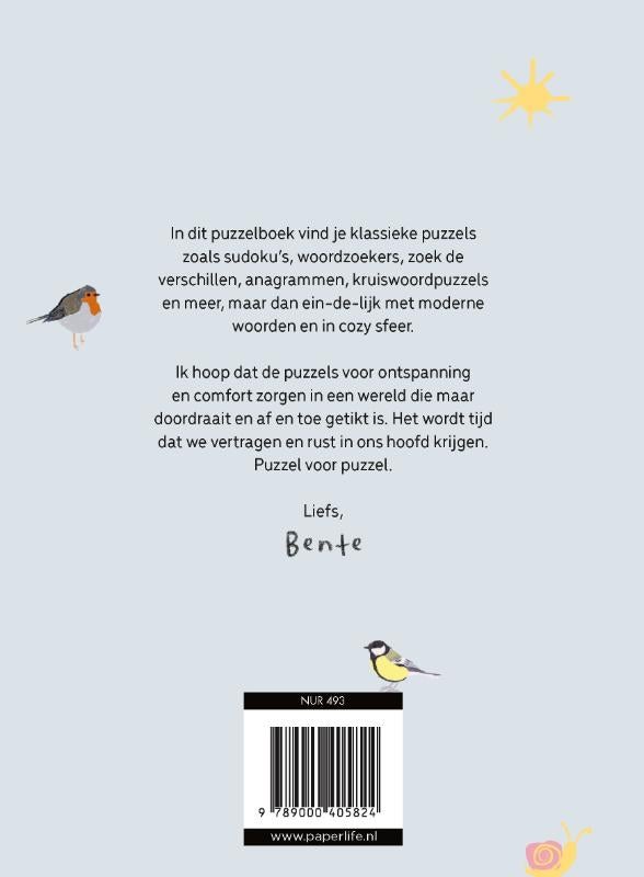 Het cozy puzzelboek voor ontspannen zomerdagen (Paperback) Het cozy puzzelboek voor ontspannen zomerdagen (Paperback)