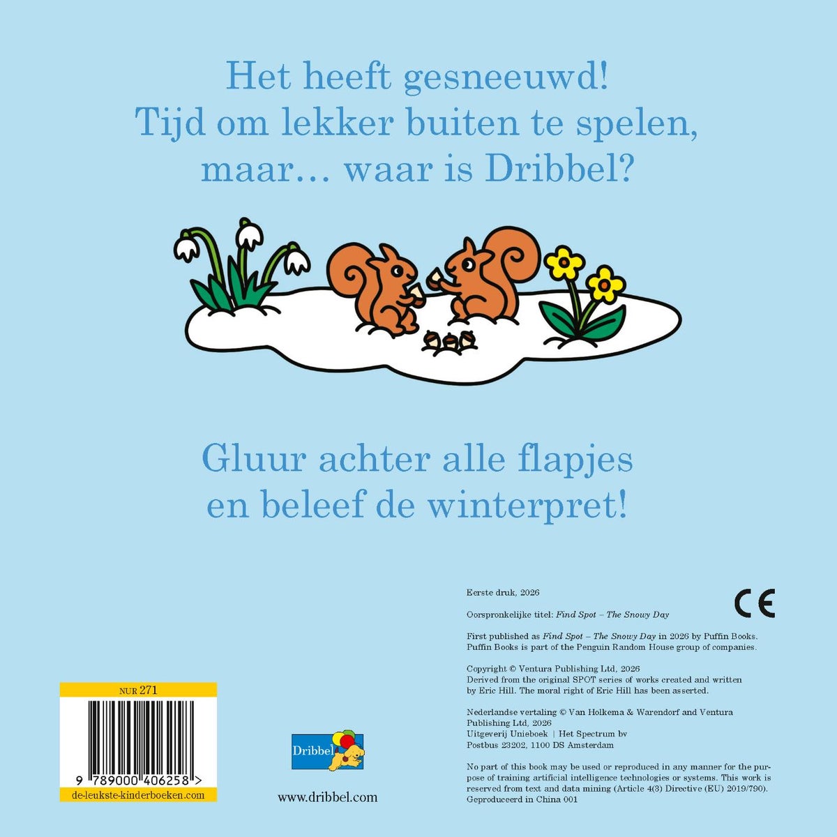 Dribbel in de winter (Kartonboek) Dribbel in de winter (Kartonboek)