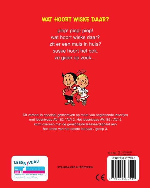 AVI E3 Wat hoort Wiske daar? (Hardback) AVI E3 Wat hoort Wiske daar? (Hardback)