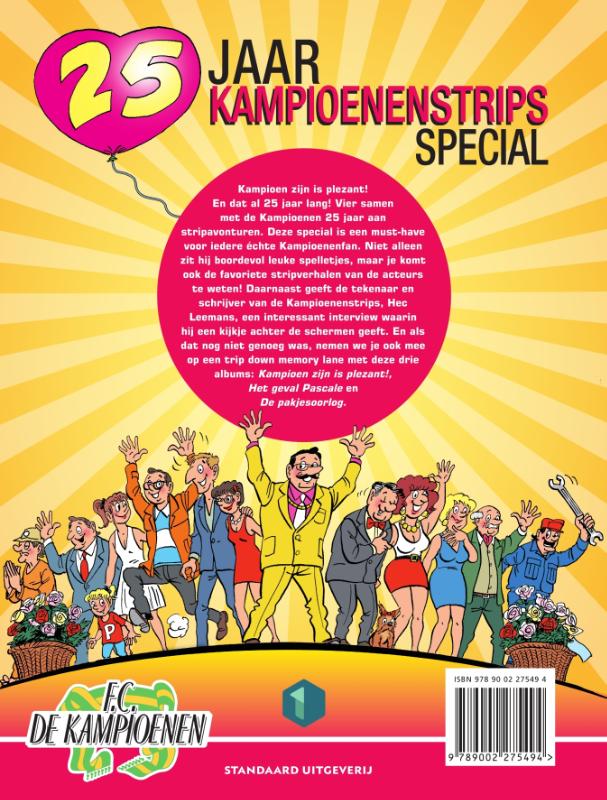 25 jaar F.C. De Kampioenen-strips-special (Paperback) 25 jaar F.C. De Kampioenen-strips-special (Paperback)