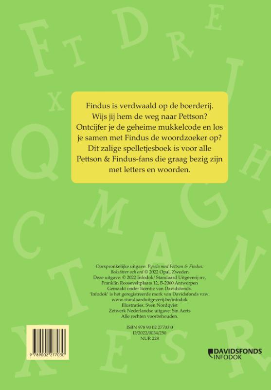 Pettson en Findus: letters en woorden (Paperback) Pettson en Findus: letters en woorden (Paperback)