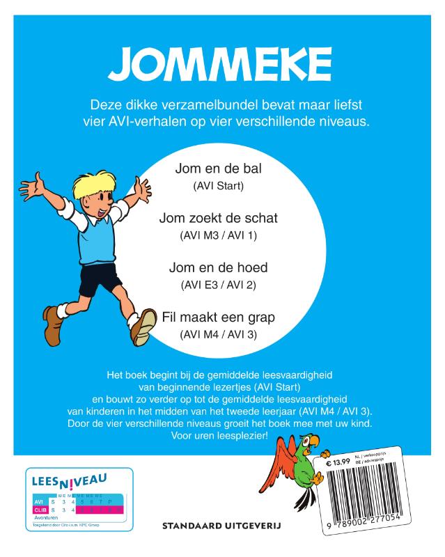 Jommeke Mijn grote AVI-leesboek (Hardback) Jommeke Mijn grote AVI-leesboek (Hardback)