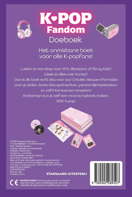 K-POP Fandom doeboek (Hardback) K-POP Fandom doeboek (Hardback)