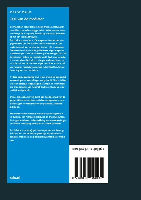 Taal van de mediator (Paperback) Taal van de mediator (Paperback)