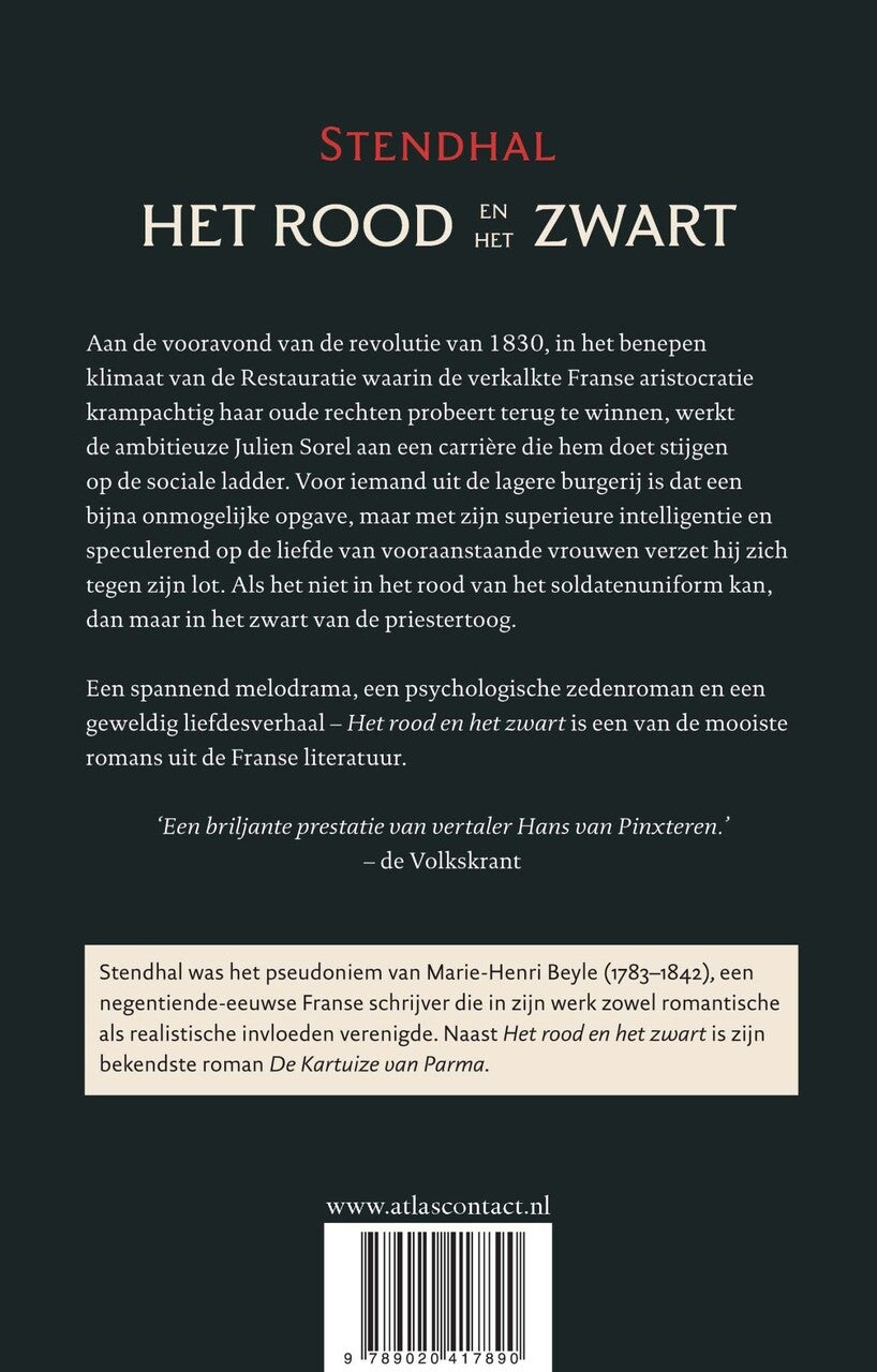 Het rood en het zwart (E-book) Het rood en het zwart (E-book)