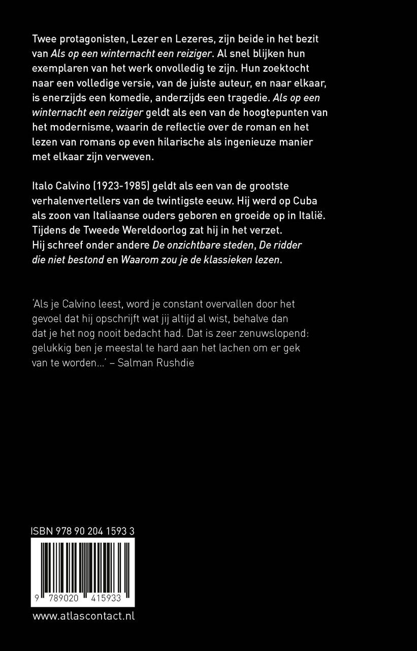 Als op een winternacht een reiziger (Paperback) Als op een winternacht een reiziger (Paperback)