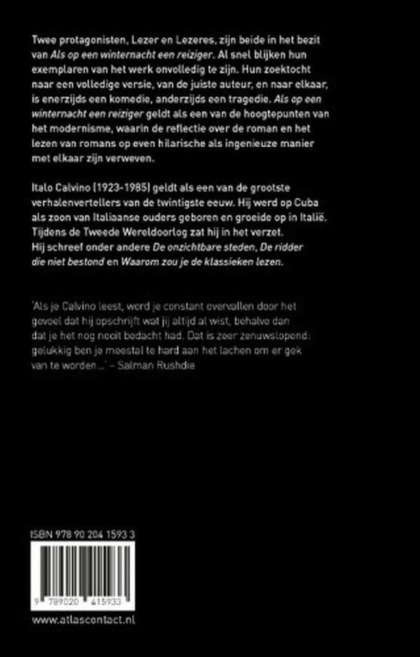 Als op een winternacht een reiziger (E-book) Als op een winternacht een reiziger (E-book)