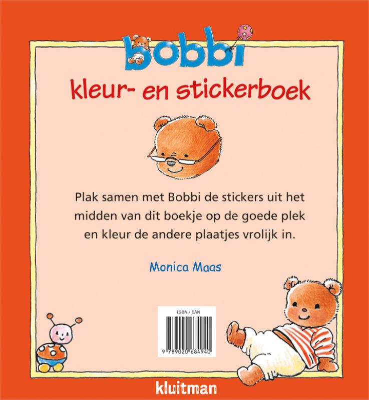 Bobbi kleur- en stickerboek (Paperback) Bobbi kleur- en stickerboek (Paperback)