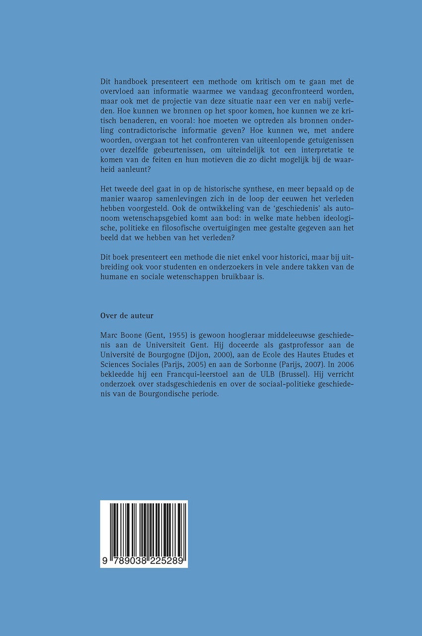 Historici en hun metier (E-book) Historici en hun metier (E-book)