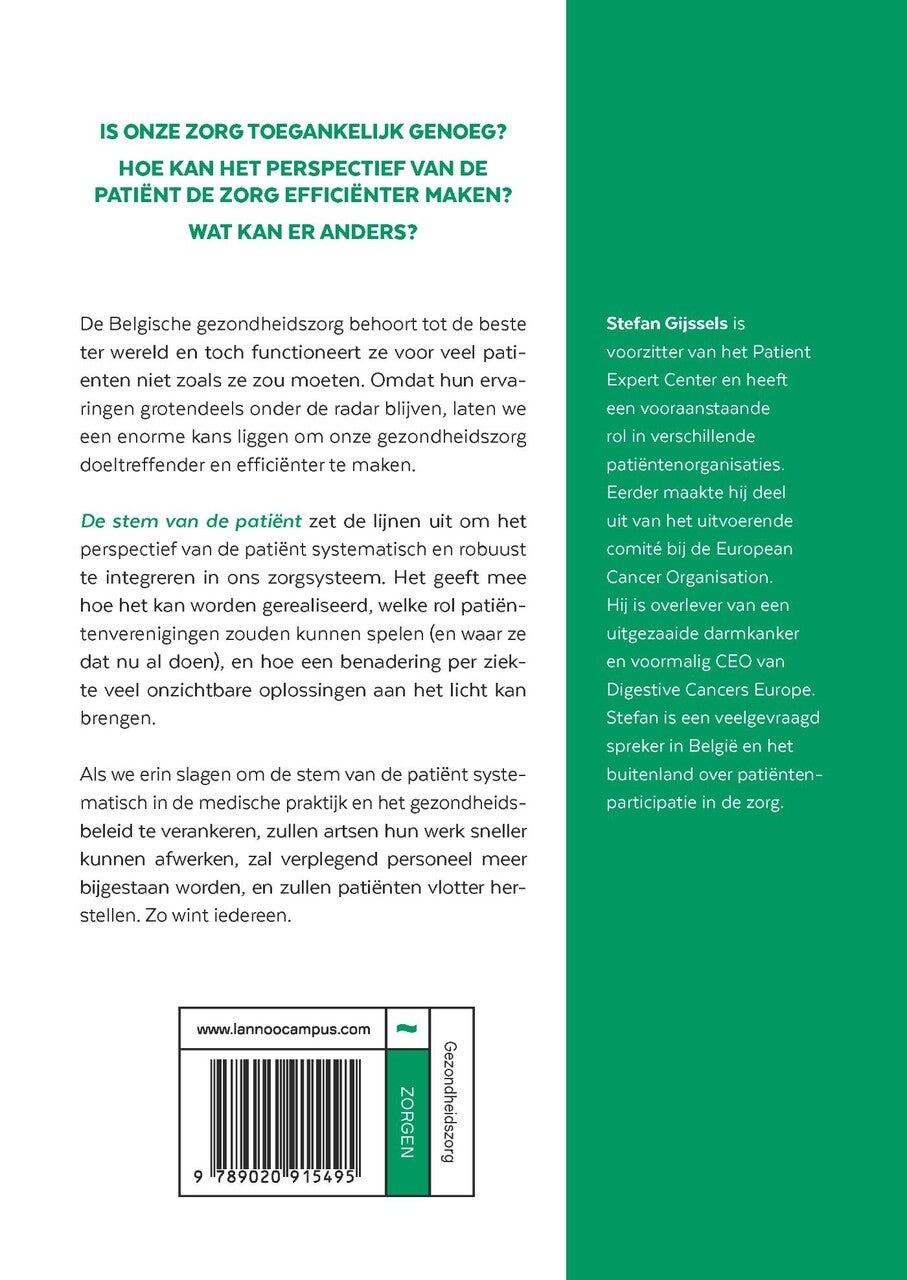De stem van de patiënt (E-book) De stem van de patiënt (E-book)