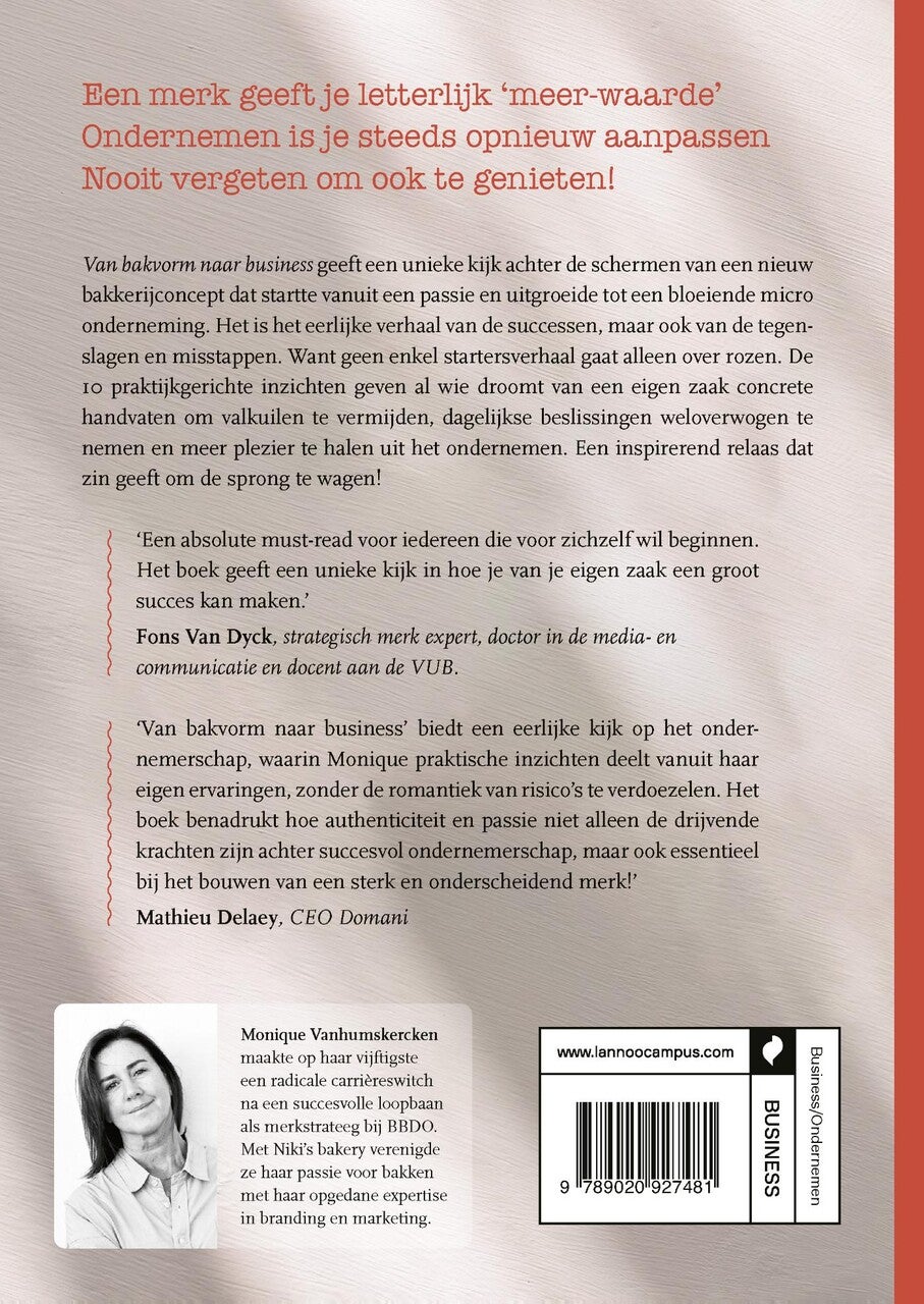 Van bakvorm naar business (E-book) Van bakvorm naar business (E-book)