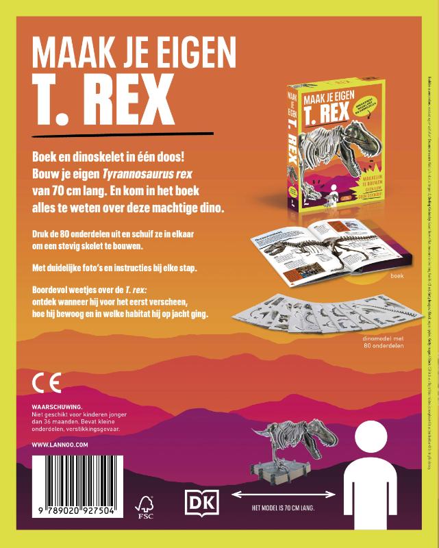 Maak je eigen T. rex (Hardback) Maak je eigen T. rex (Hardback)