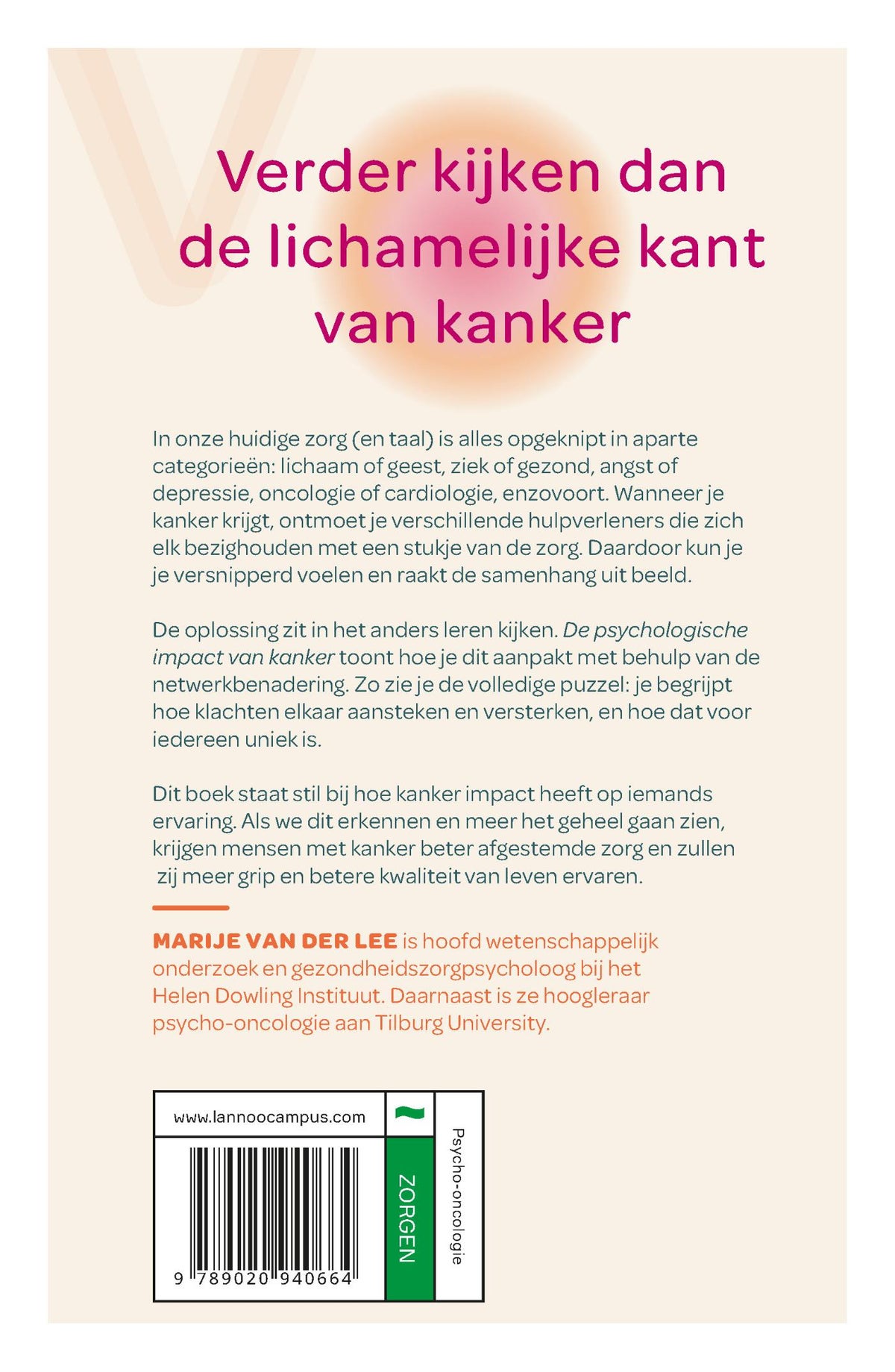De psychologische impact van kanker (E-book) De psychologische impact van kanker (E-book)