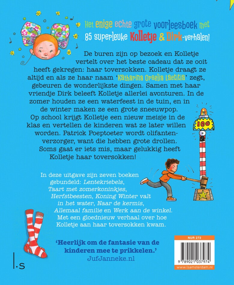 Het enige echte grote voorleesboek van Kolletje & Dirk (Hardback) Het enige echte grote voorleesboek van Kolletje & Dirk (Hardback)