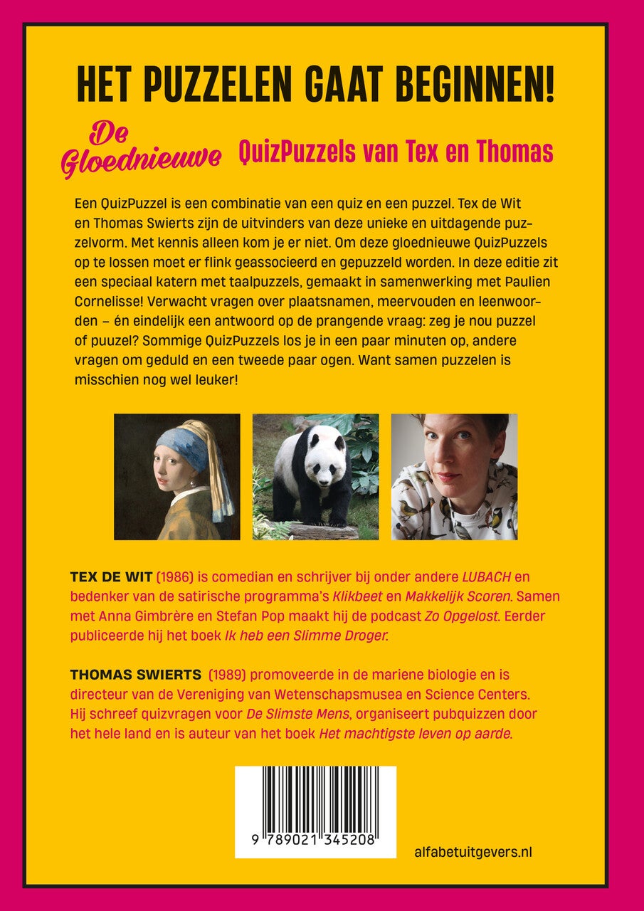 De gloednieuwe QuizPuzzels (Hardback) De gloednieuwe QuizPuzzels (Hardback)