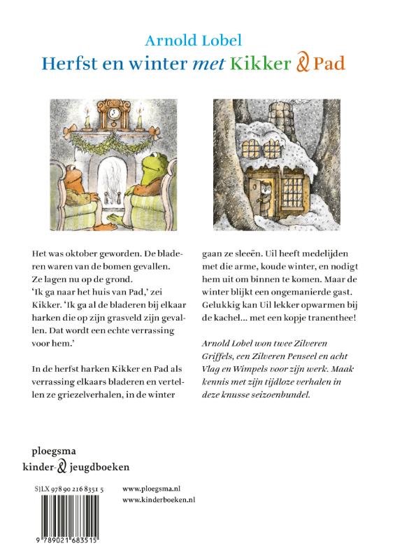 Herfst en winter met Kikker & Pad (Hardback) Herfst en winter met Kikker & Pad (Hardback)
