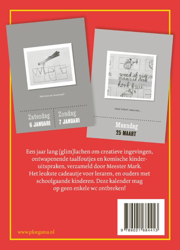 Meester Mark Scheurkalender (Kalender) Meester Mark Scheurkalender (Kalender)