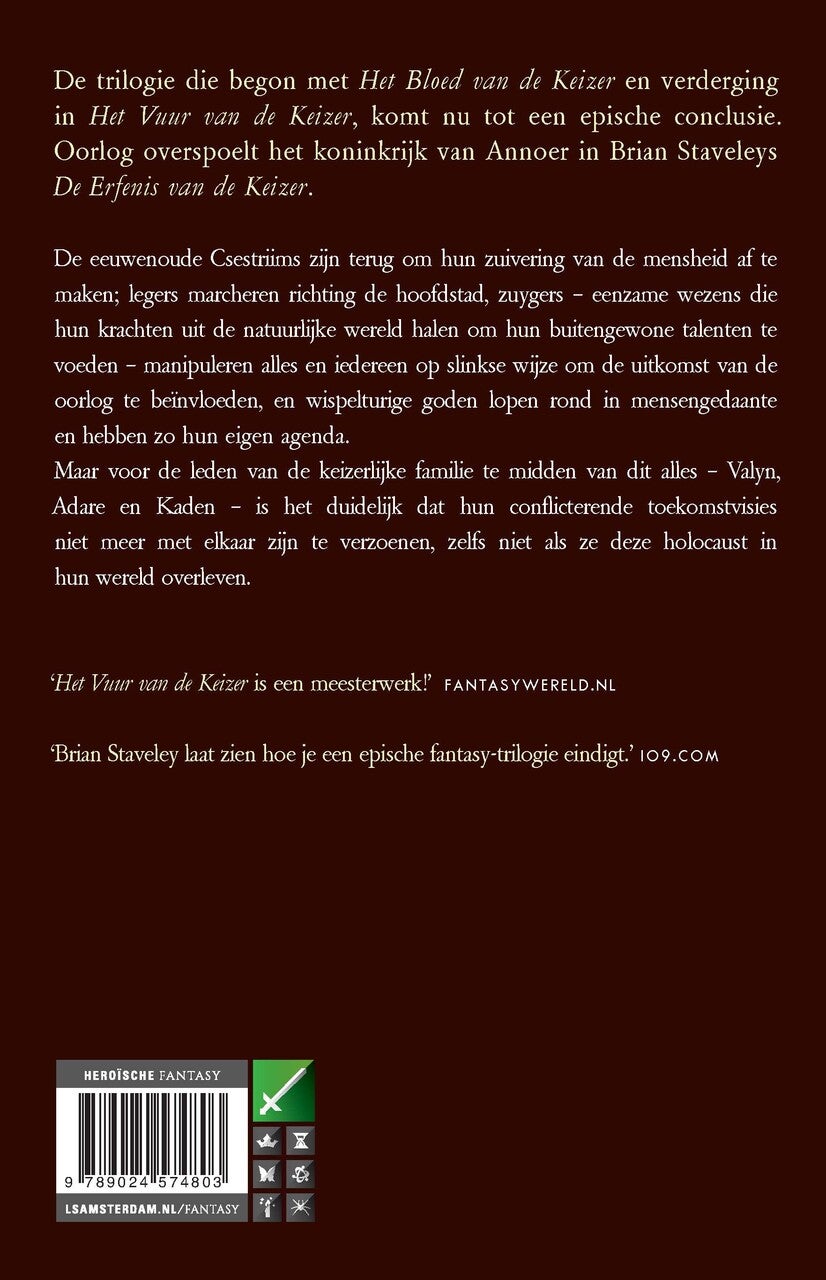 De erfenis van de keizer (E-book) De erfenis van de keizer (E-book)