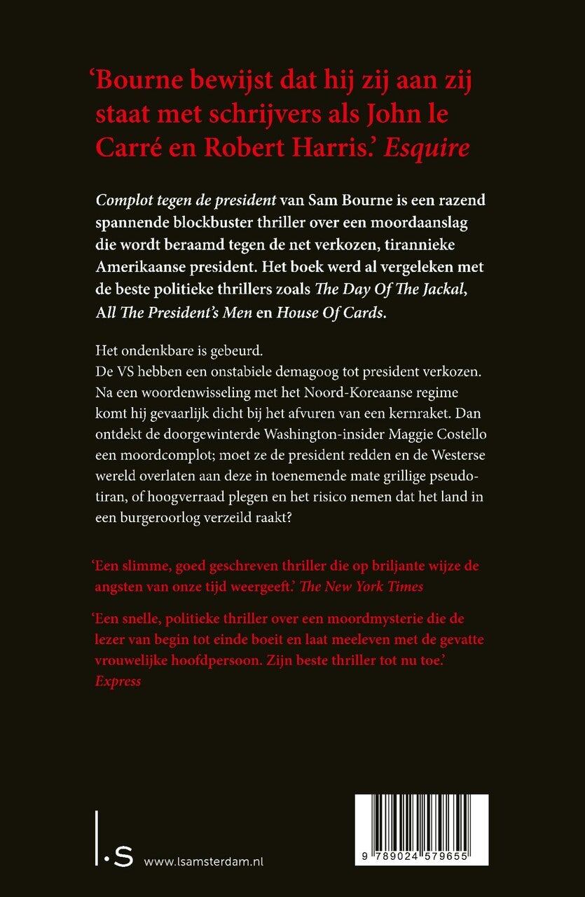 Complot tegen de president (E-book) Complot tegen de president (E-book)