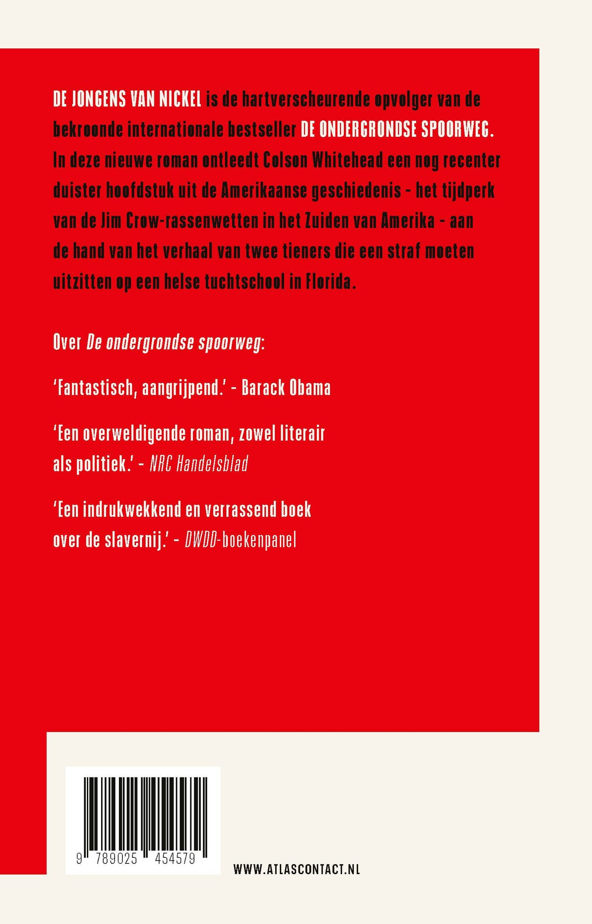 De jongens van Nickel (Hardback) De jongens van Nickel (Hardback)