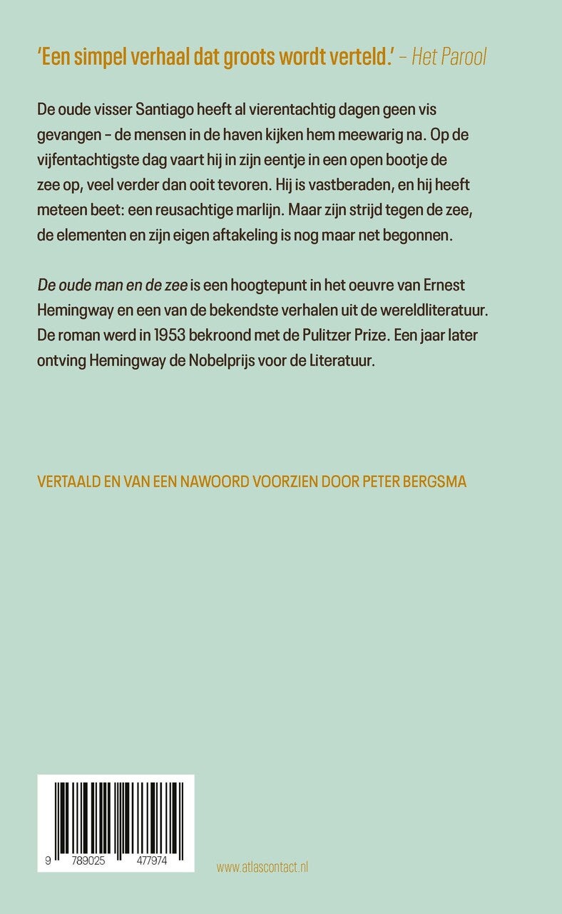 De oude man en de zee (Hardback) De oude man en de zee (Hardback)