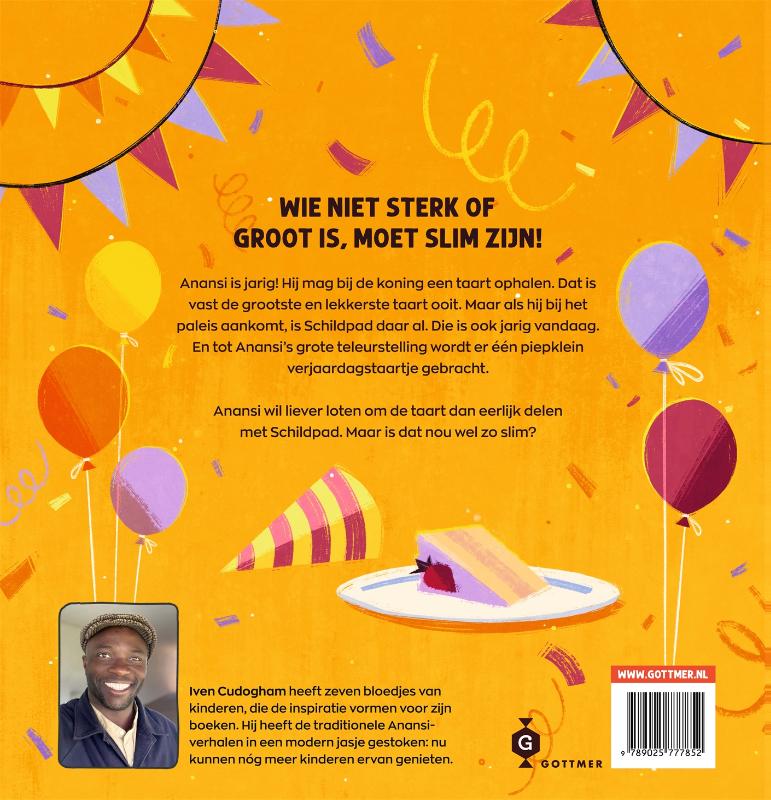 Anansi de spin en de verjaardagstaart (Hardback) Anansi de spin en de verjaardagstaart (Hardback)