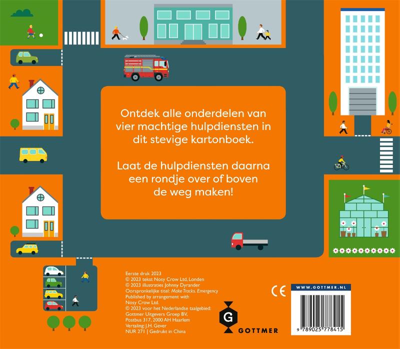 Een rondje met de brandweerwagen (Kartonboek) Een rondje met de brandweerwagen (Kartonboek)