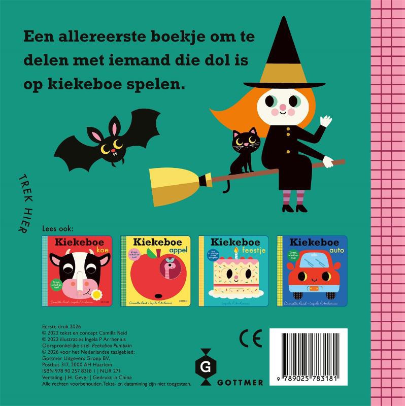 Kiekeboe pompoen (Kartonboek) Kiekeboe pompoen (Kartonboek)