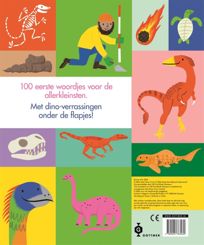 100 eerste woordjes dinosaurus (Kartonboek) 100 eerste woordjes dinosaurus (Kartonboek)