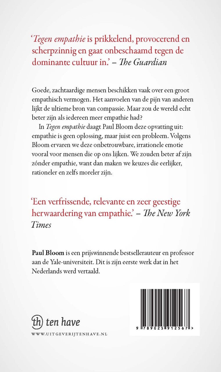 Tegen empathie (Paperback) Tegen empathie (Paperback)