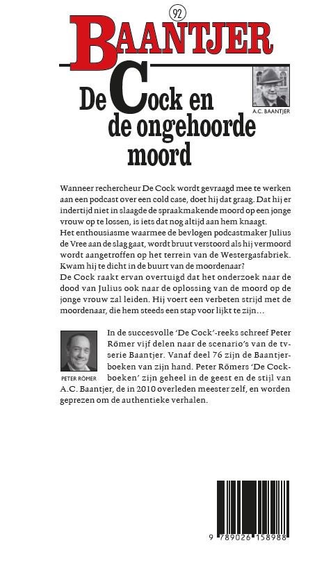 De Cock en de ongehoorde moord (Paperback) De Cock en de ongehoorde moord (Paperback)
