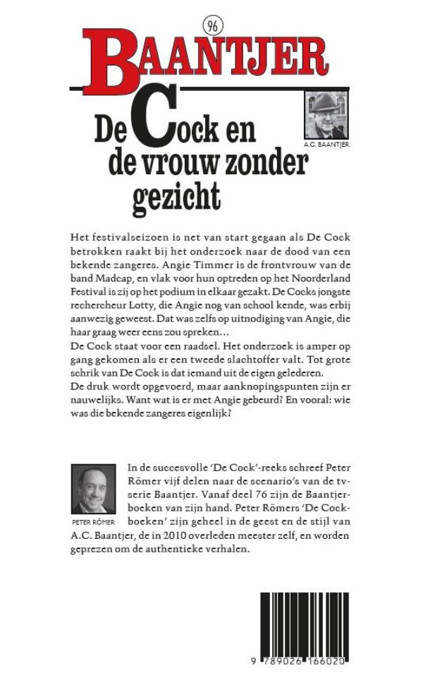 De Cock en de vrouw zonder gezicht (E-book) De Cock en de vrouw zonder gezicht (E-book)