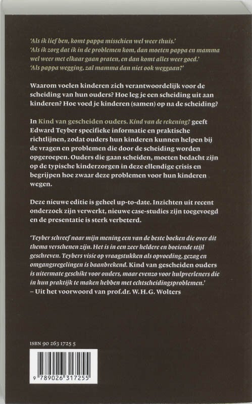 Kind van gescheiden ouders (Paperback) Kind van gescheiden ouders (Paperback)