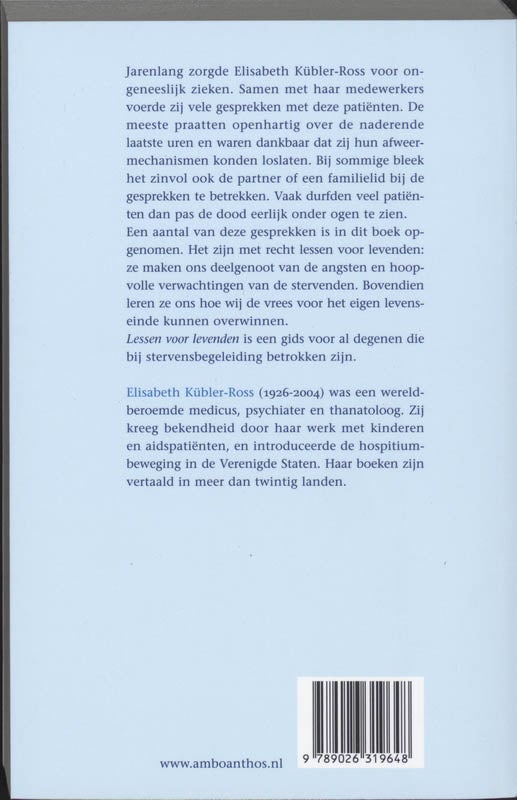 Lessen voor levenden (Paperback) Lessen voor levenden (Paperback)
