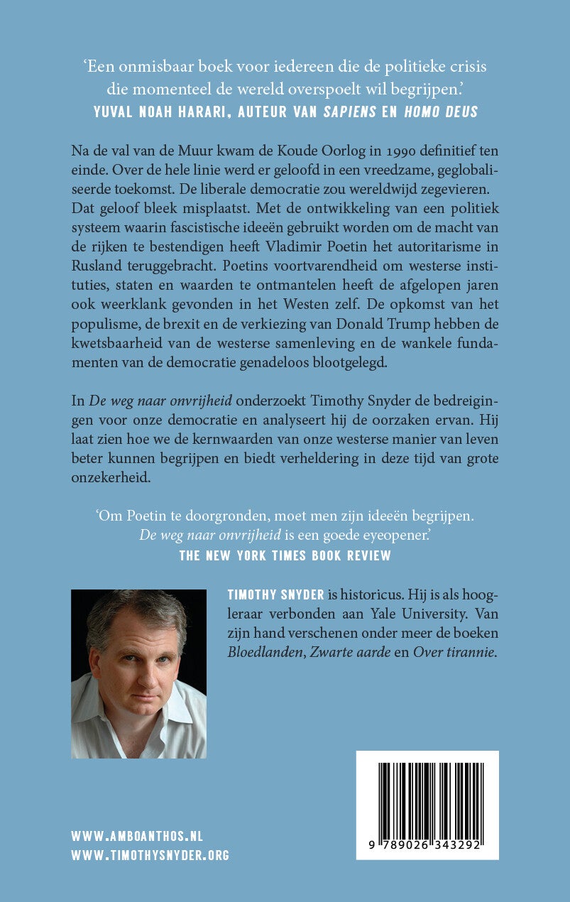 De weg naar onvrijheid (Paperback) De weg naar onvrijheid (Paperback)