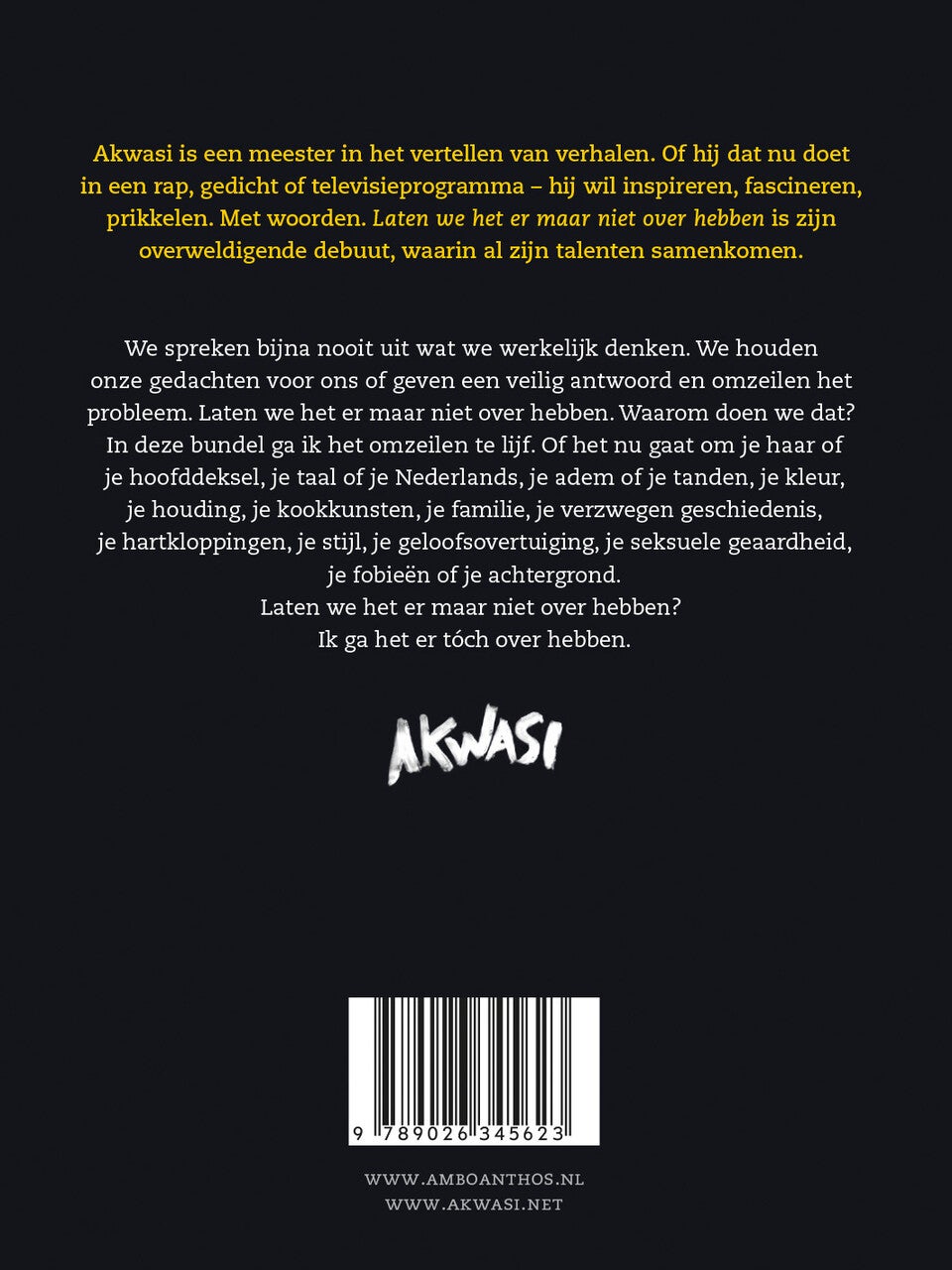 Laten we het er maar niet over hebben (Paperback) Laten we het er maar niet over hebben (Paperback)