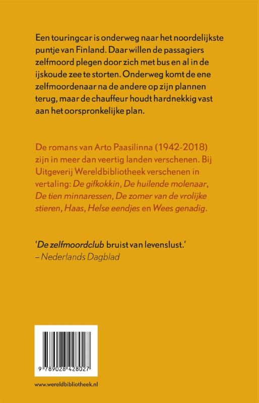 De zelfmoordclub (Paperback) De zelfmoordclub (Paperback)