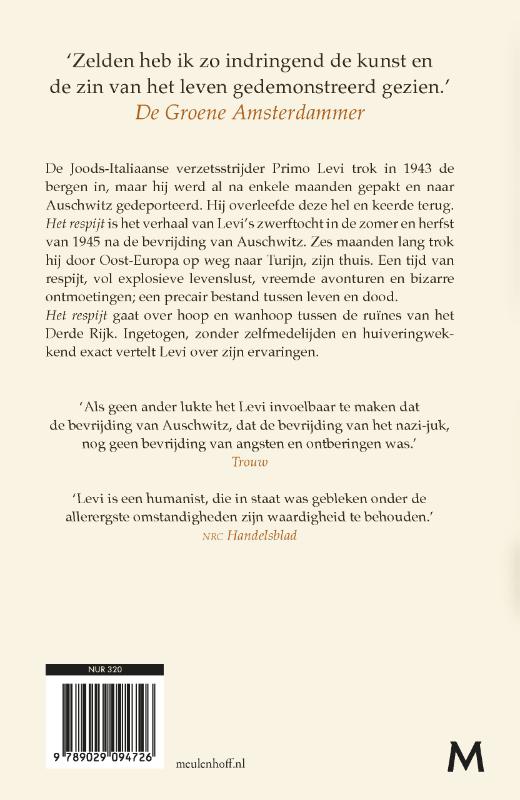 Het respijt (Paperback) Het respijt (Paperback)