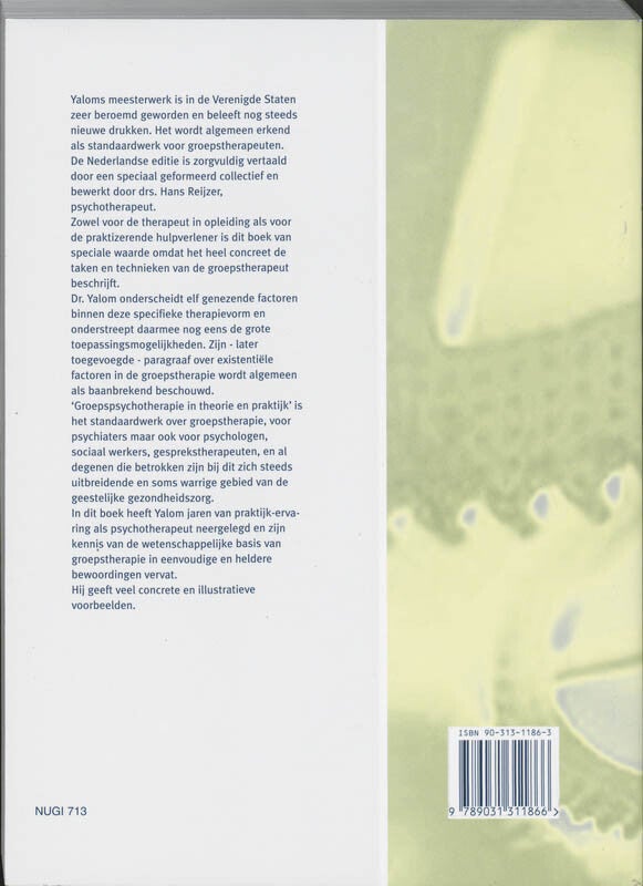 Groepspsychotherapie in theorie en praktijk (Paperback) Groepspsychotherapie in theorie en praktijk (Paperback)