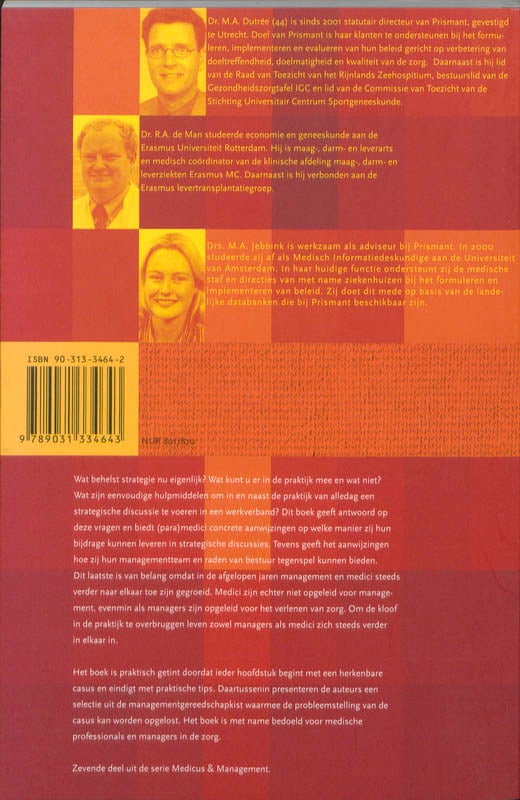 Strategisch management voor medici (Paperback) Strategisch management voor medici (Paperback)