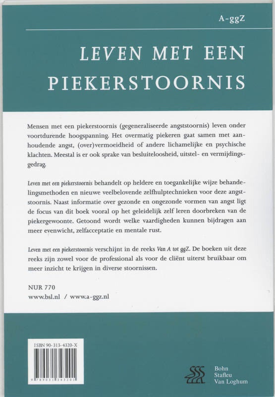 Leven met een piekerstoornis (Paperback) Leven met een piekerstoornis (Paperback)