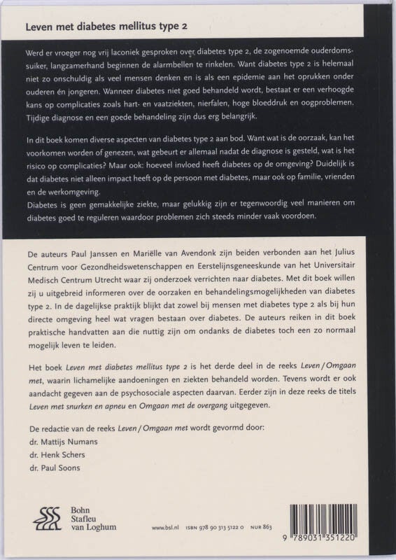 Leven met diabetes mellitus type 2 (Paperback) Leven met diabetes mellitus type 2 (Paperback)